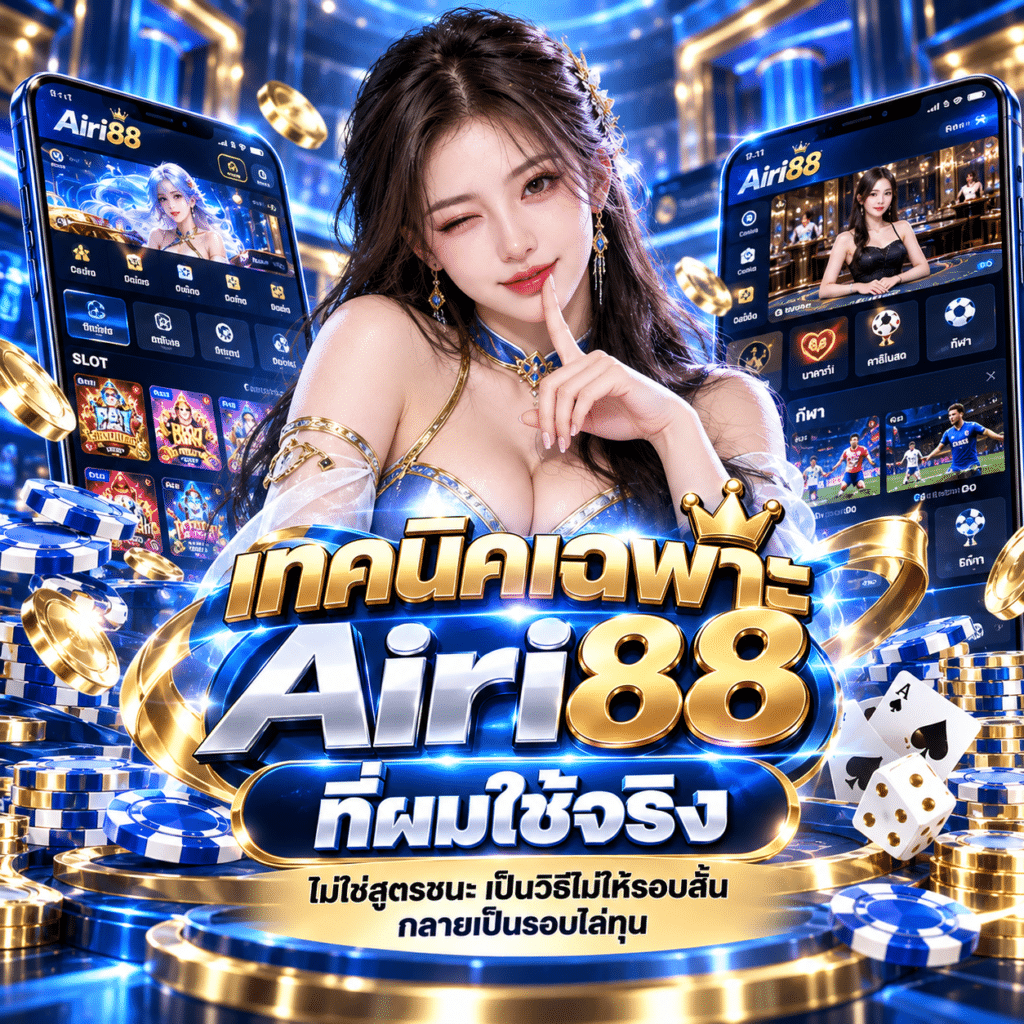 เทคนิคเฉพาะ Airi88 ที่ผมใช้จริง ไม่ใช่สูตรชนะ เป็นวิธีไม่ให้รอบสั้นกลายเป็นรอบไล่ทุน